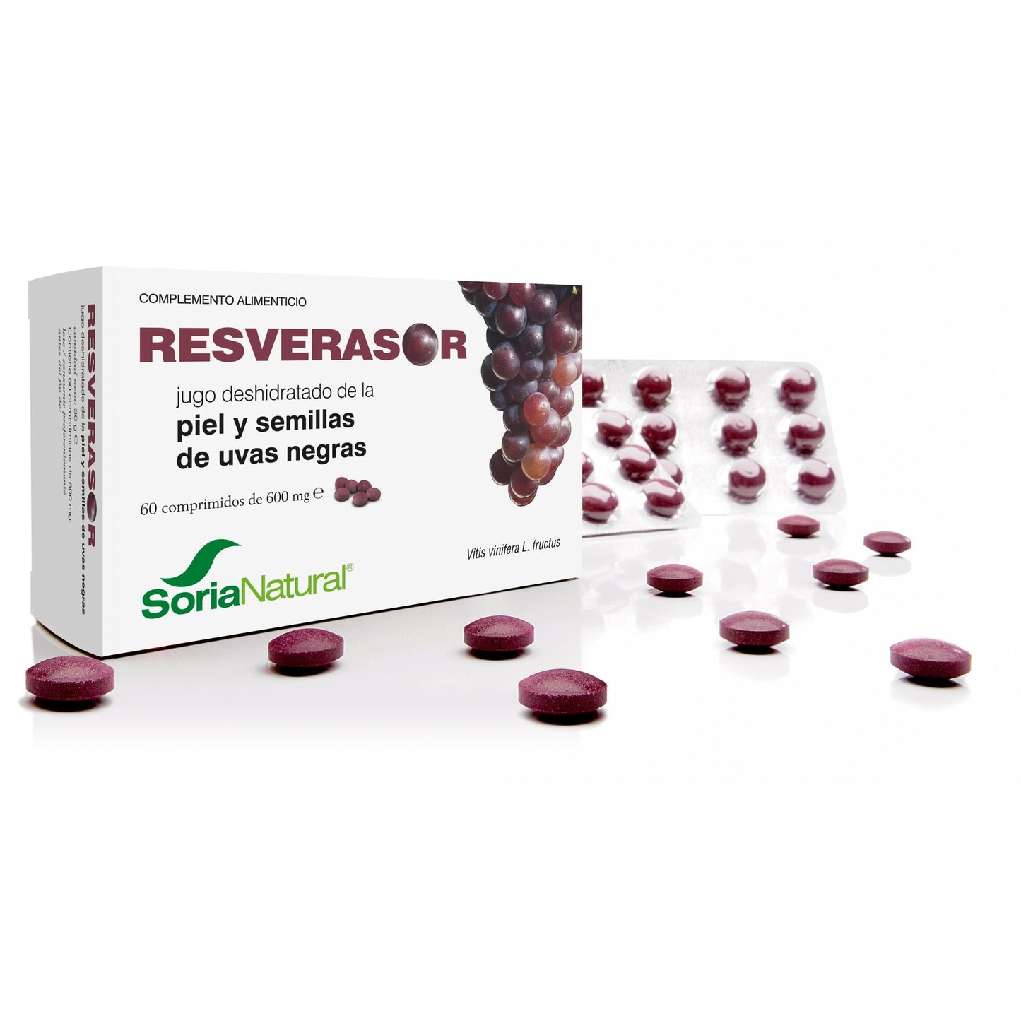 Resveratrol Soria Natural 60 comprimés
