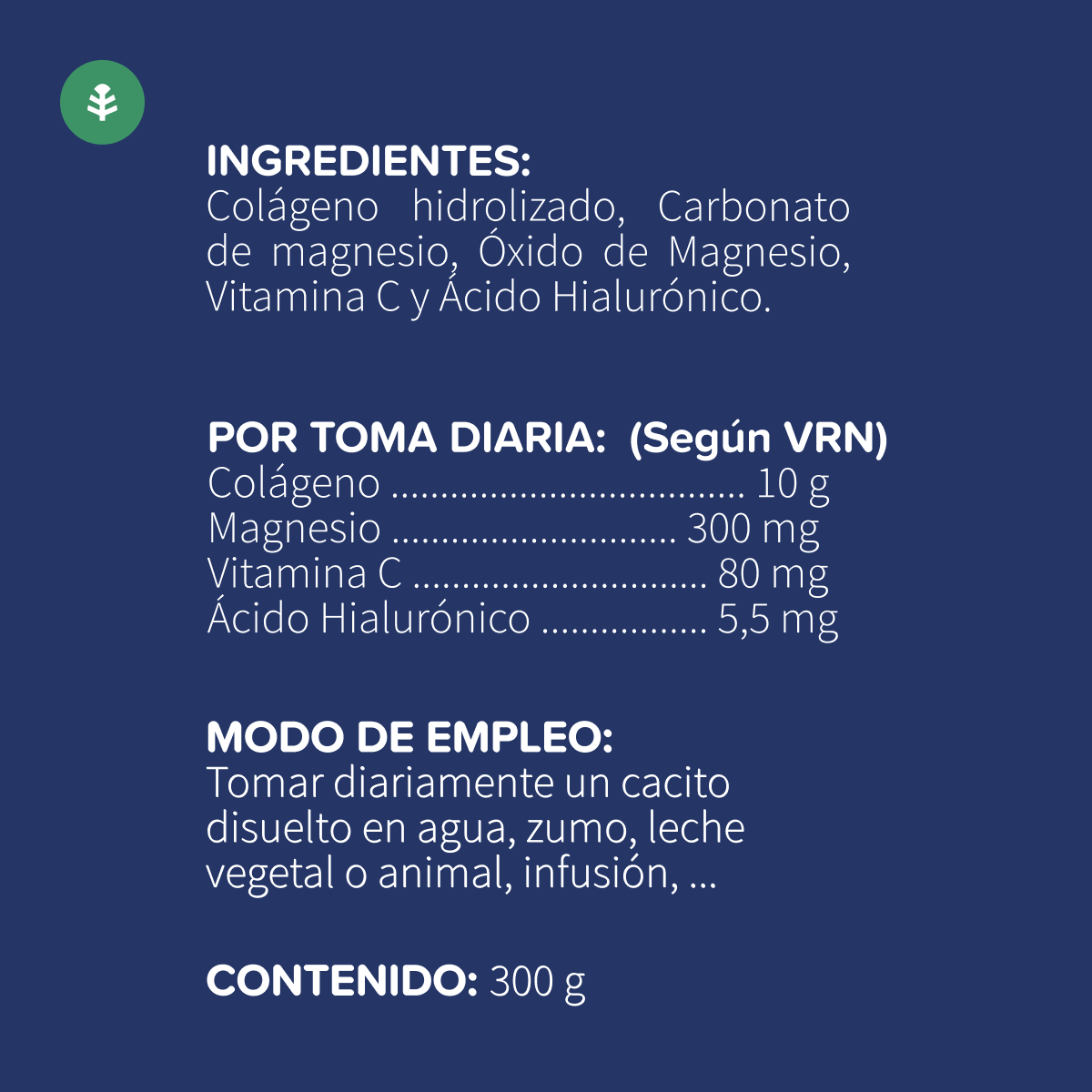 Collagene Plus (Neutro) Planeta Huerto 300 g