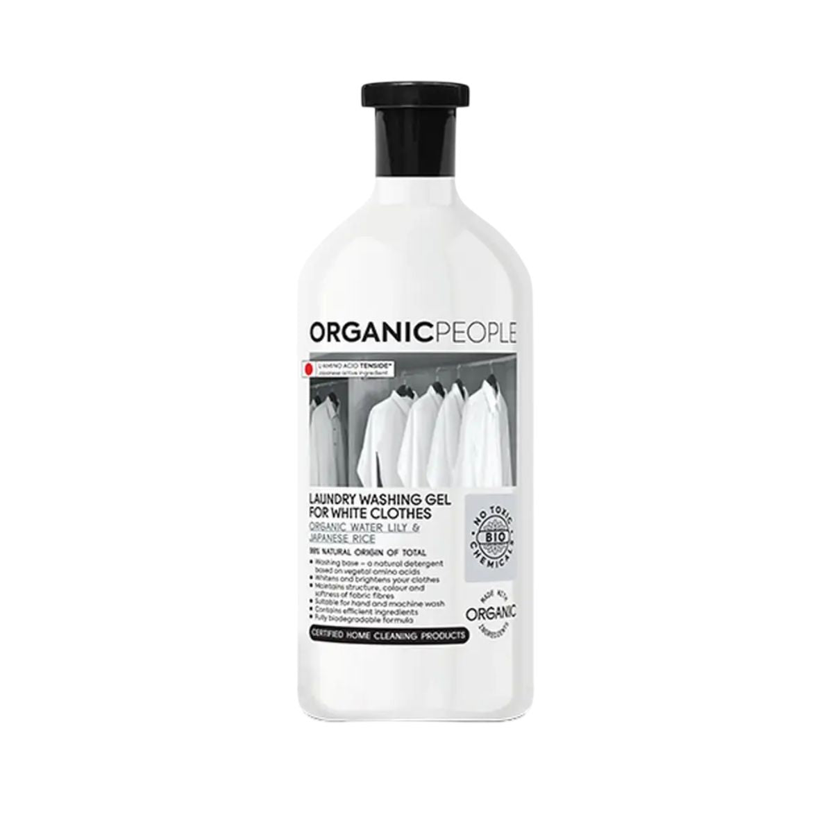 Flytande tvättmedel ECO Nenúfar Orgánico y Arroz Japonés, Organic People, 1000 ml