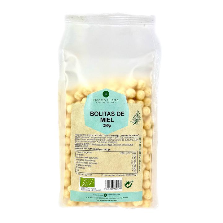 Boules de miel ECO Planeta Huerto 250 g