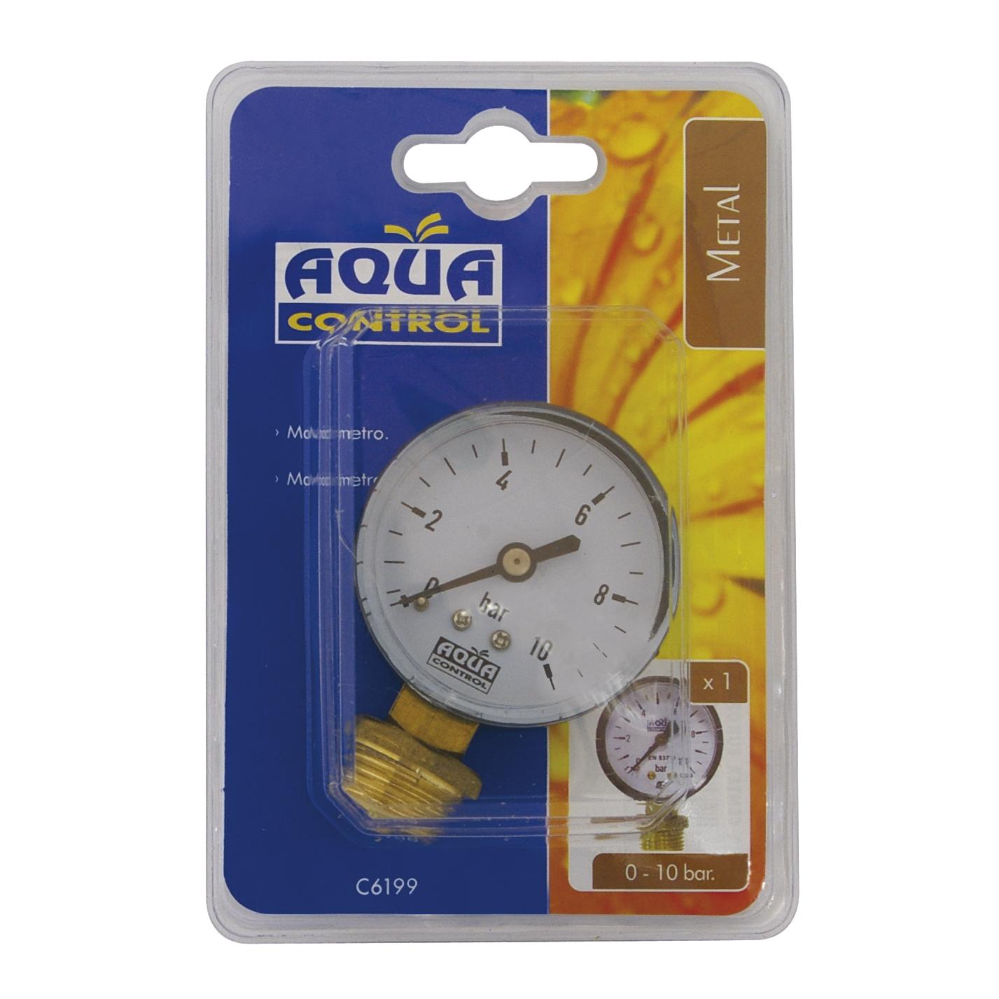 Manomètre 0-10 bar Aquacontrol