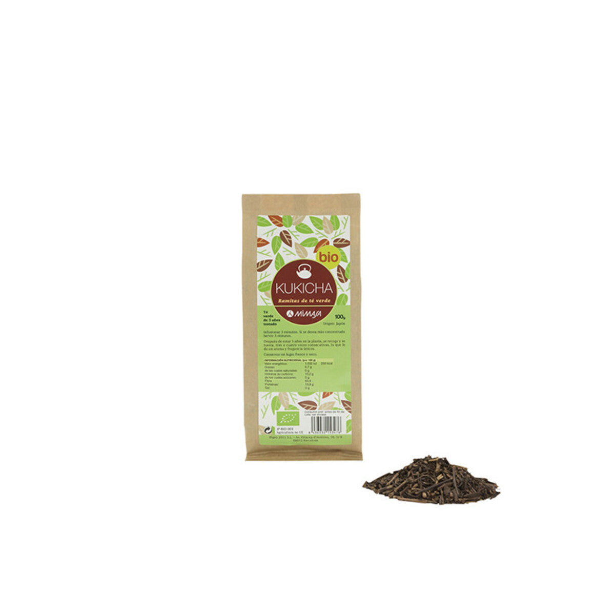 MIMASA Organic Kukicha Tea 100 g