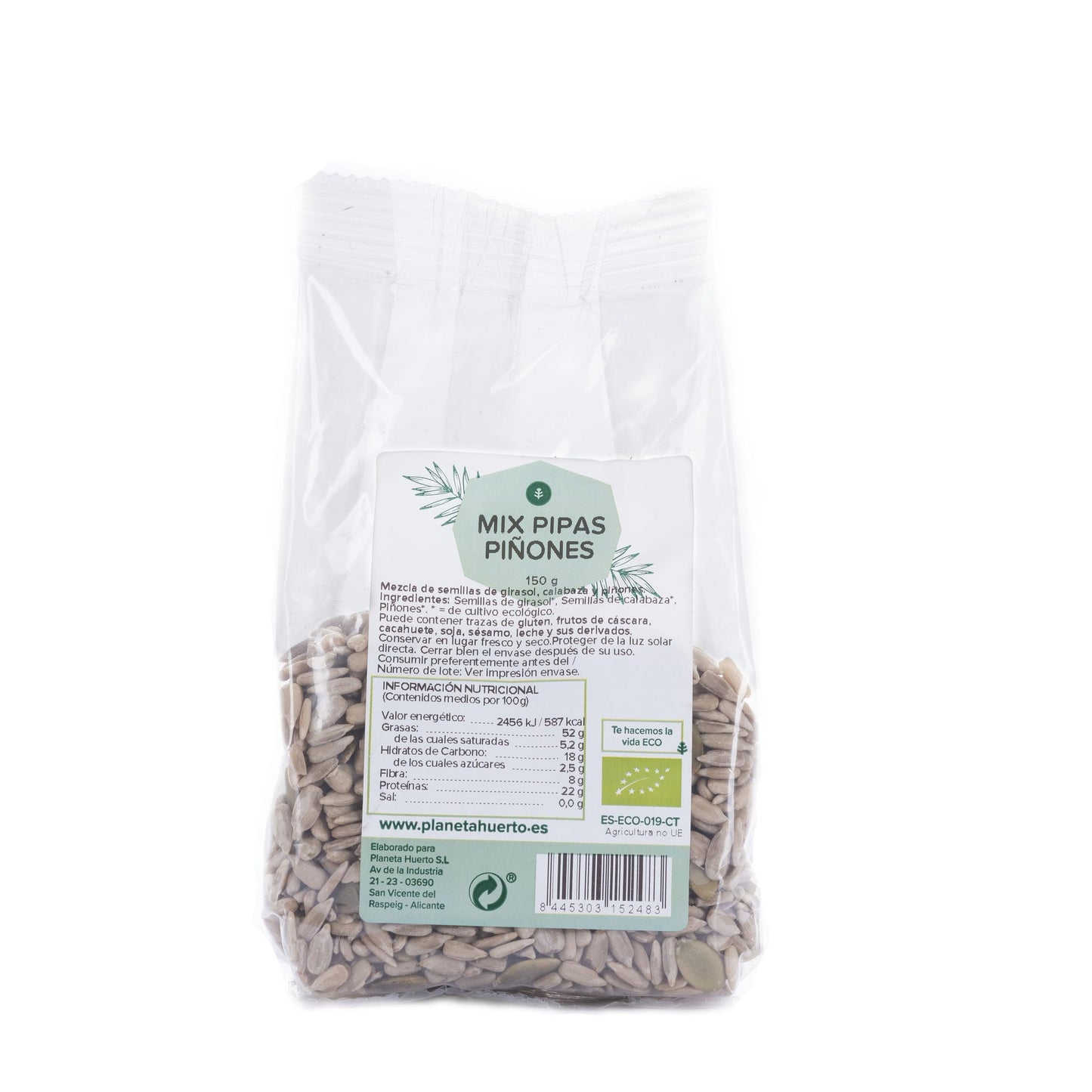 Mélange de graines de pignons ECO Planeta Huerto 150 g