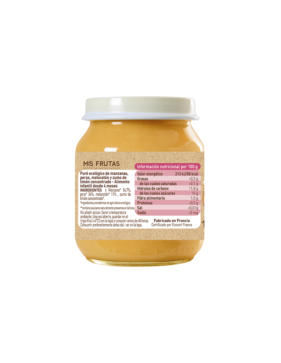 Vasetto Delizia di frutta Babybio 130 g