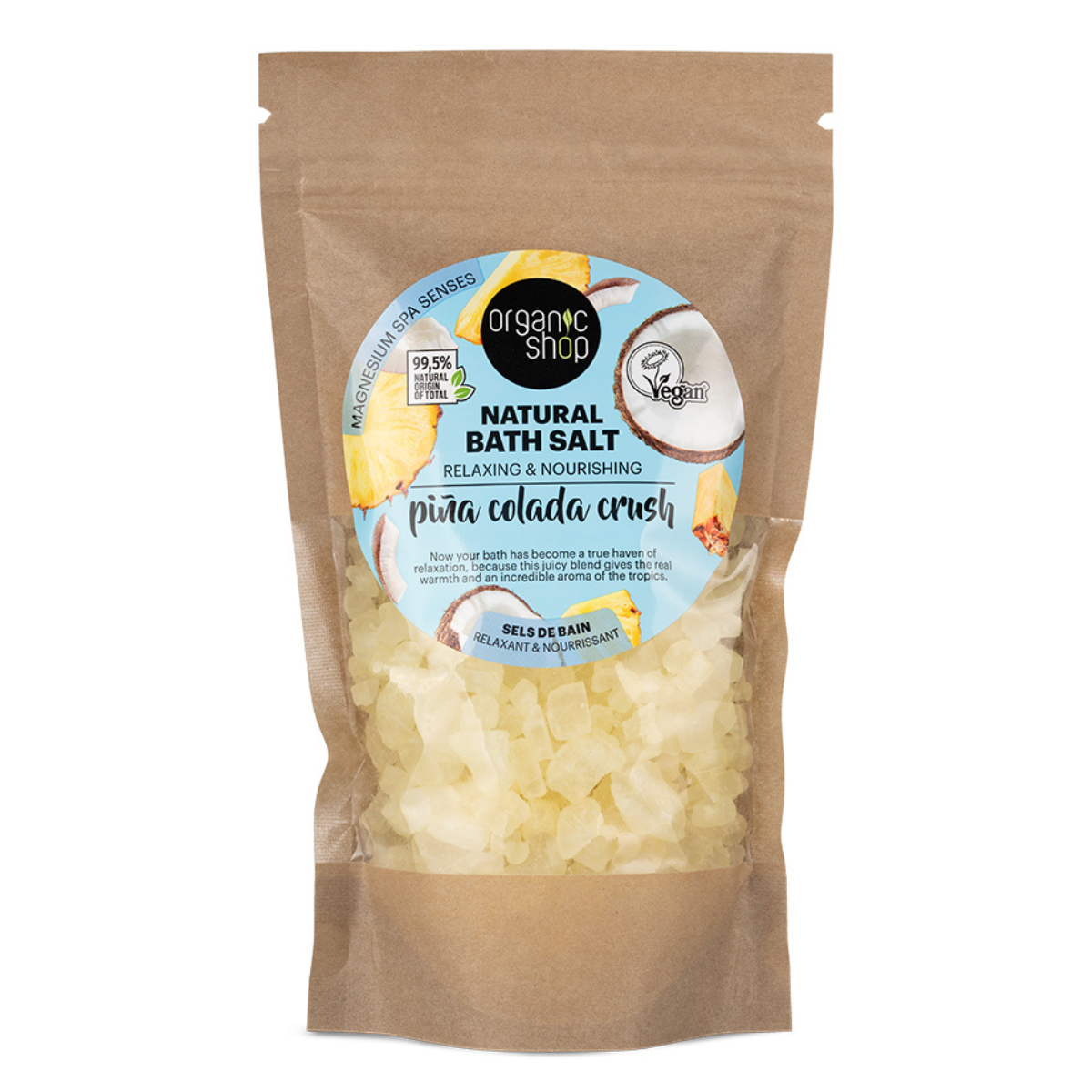 Organic Shop Natural Pineapple Colada Crush Bath Salts 500 g