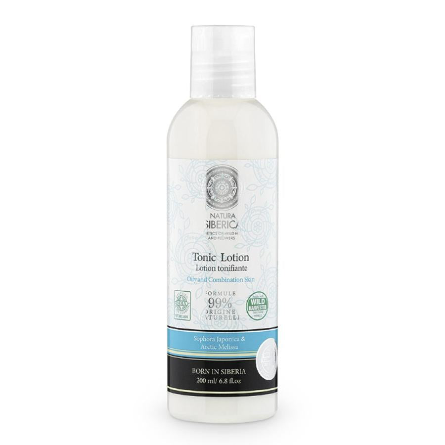Tonande lotion för fet/blandad hud Natura Sibérica, 200 ml