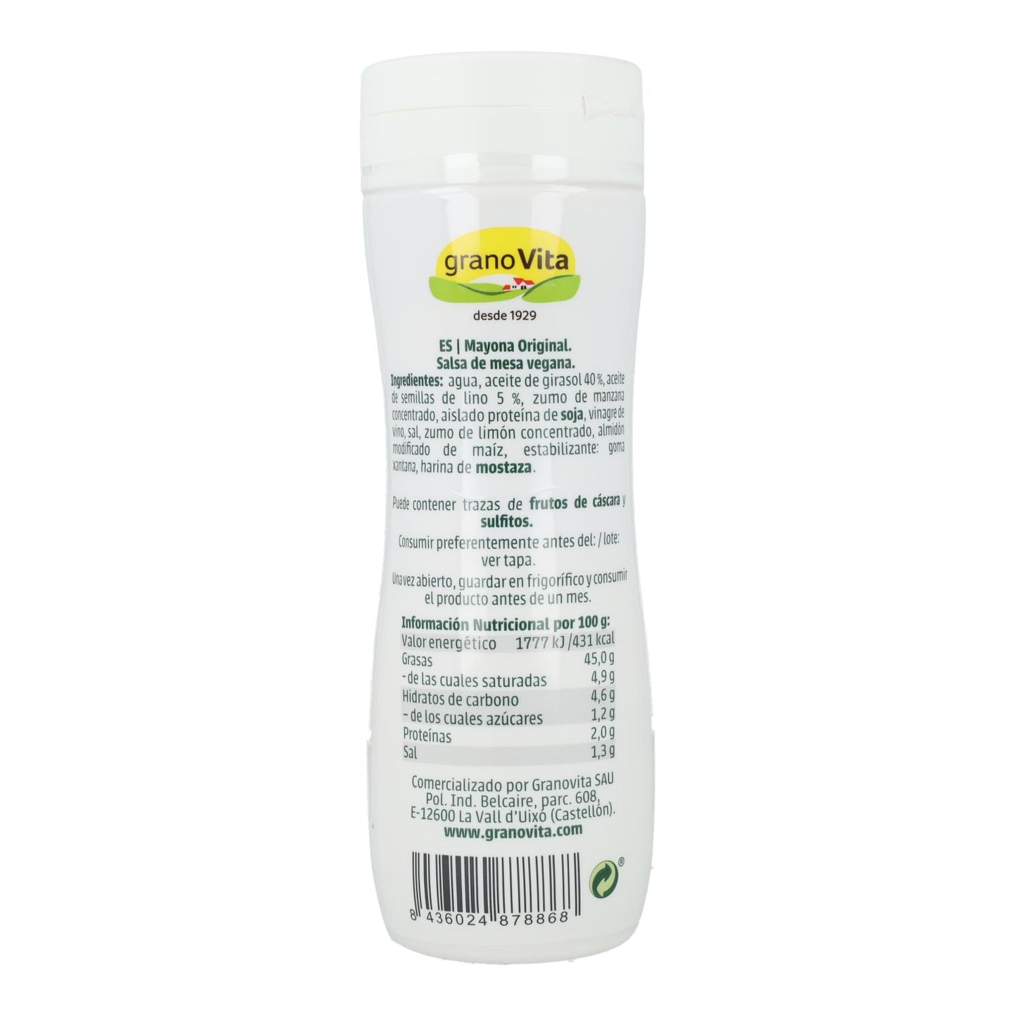 Mayonaise zonder ei Mayola Granovita 300 g