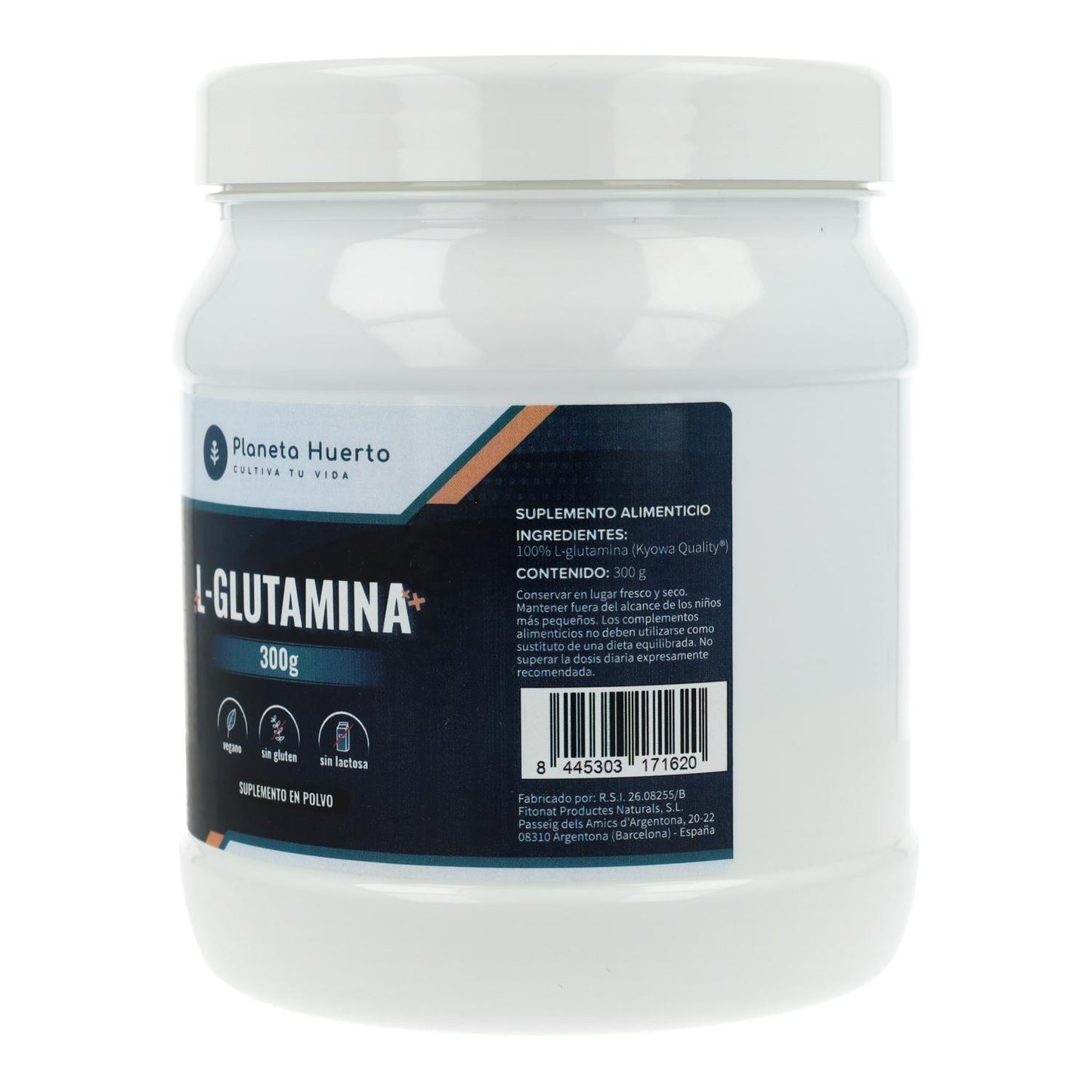 L-Glutamine Planet Orchard 300 G.