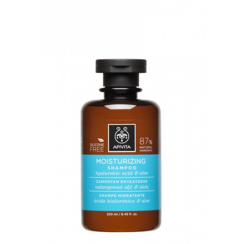 Apivita Hyaluronic and Aloe Moisturising Shampoo 250 ml