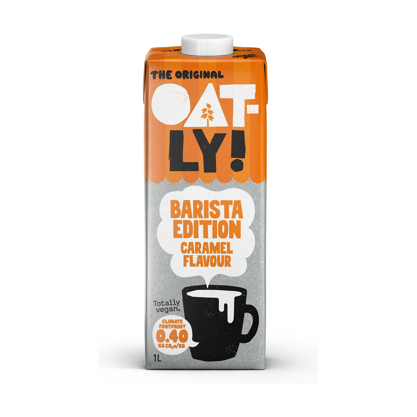 6er-Pack Oatly Barista-Getränk mit Hafer und Karamell 1 l