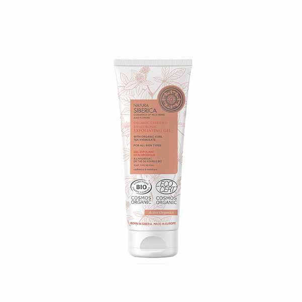 Gel Exfoliante Hialurónico para Todo tipo de piel Certificado Orgánico Natura Siberica 75 ml