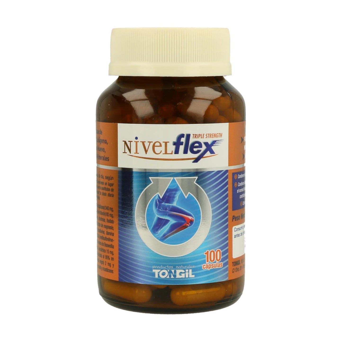 3x Nivelflex Tongil 782 mg, 100 capsules