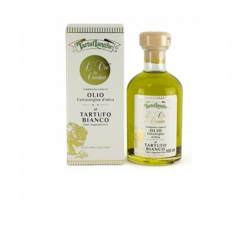 Olio extravergine di oliva al tartufo bianco Tartuflanghe 100 ml