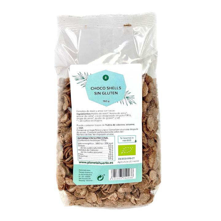 Chocoshells ECO Glutenfreie Chocoshells Planet Garden 160 g