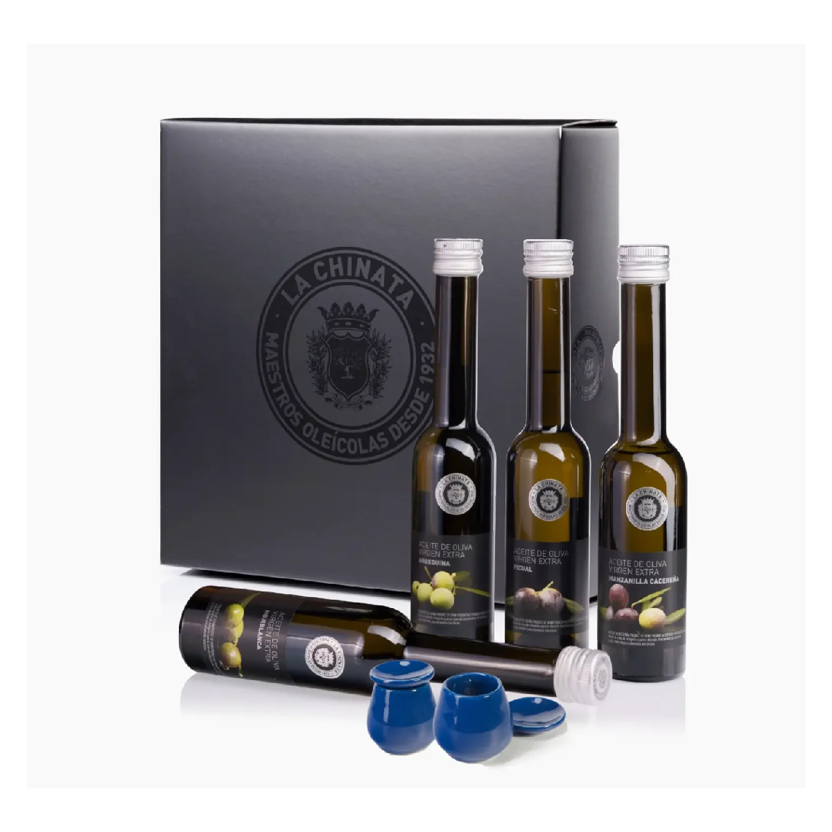 Coffret dégustation d'huile d'olive vierge extra La Chinata