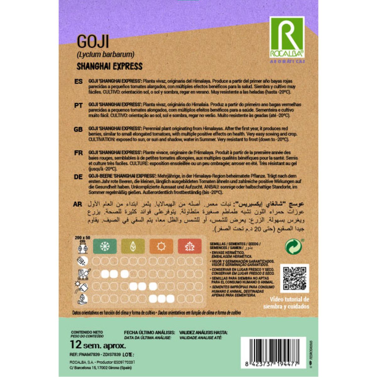 Semi di Goji Shanghai Express