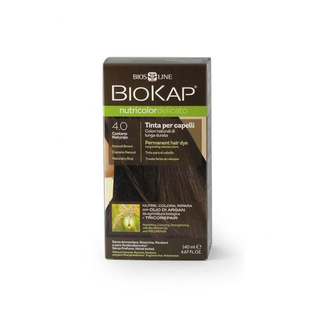 Natürliche Haarfarbe Delicato Dye 4.00 Biokap 140 ml