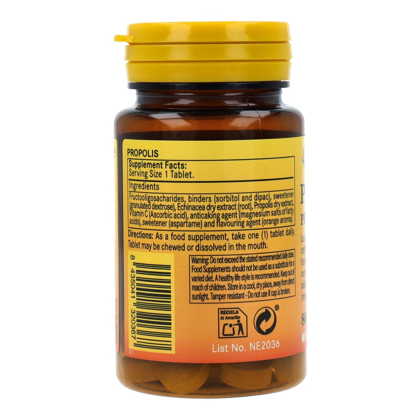 Propolis 800 mg Nature Essential 60 tabletek