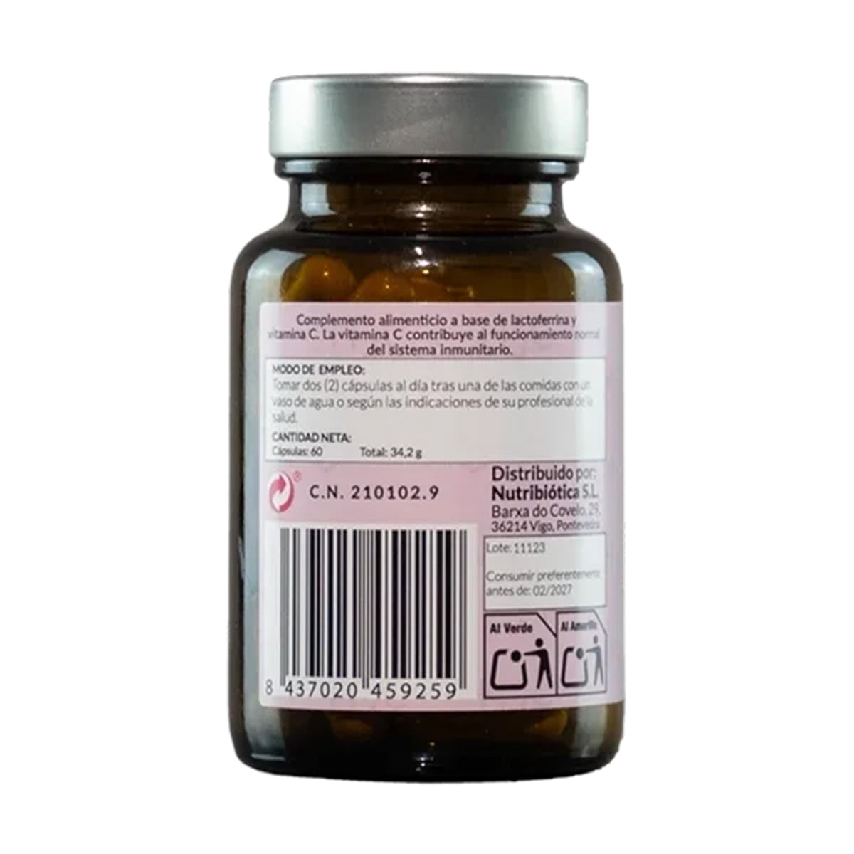 Lactoferrina, Kiroot, 60 capsule