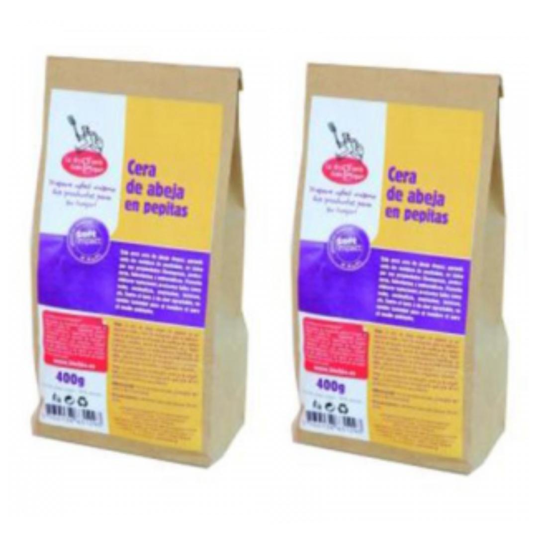 Pakket 2x bijenwas in korrels La Droguerie Écologique 400 g