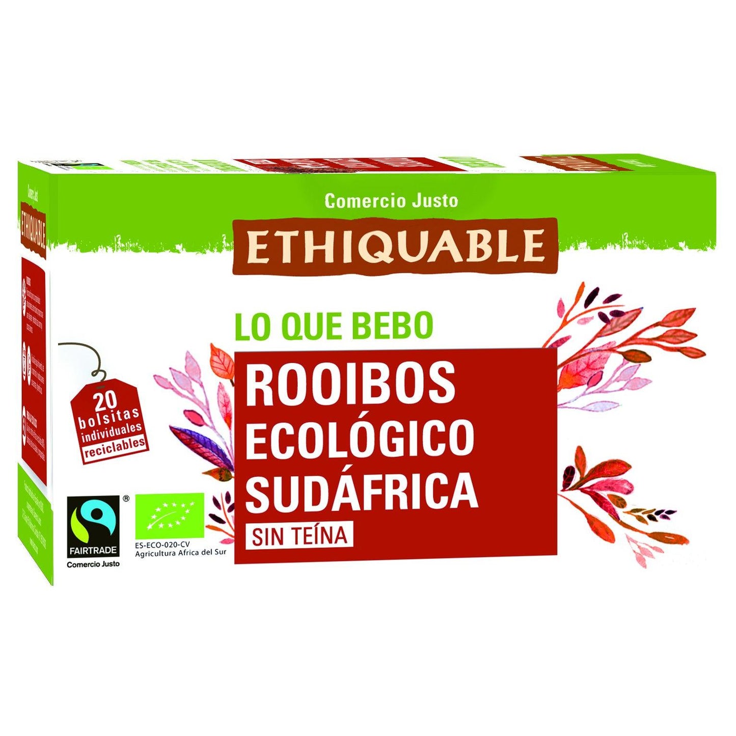 Infusion Rooibos BIO 40 g 20 sachets
