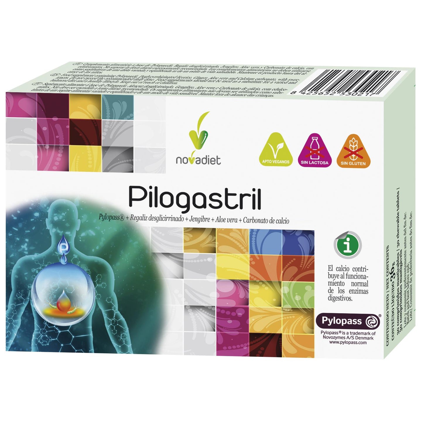 Pilogastril Novadiet 30 kapslar