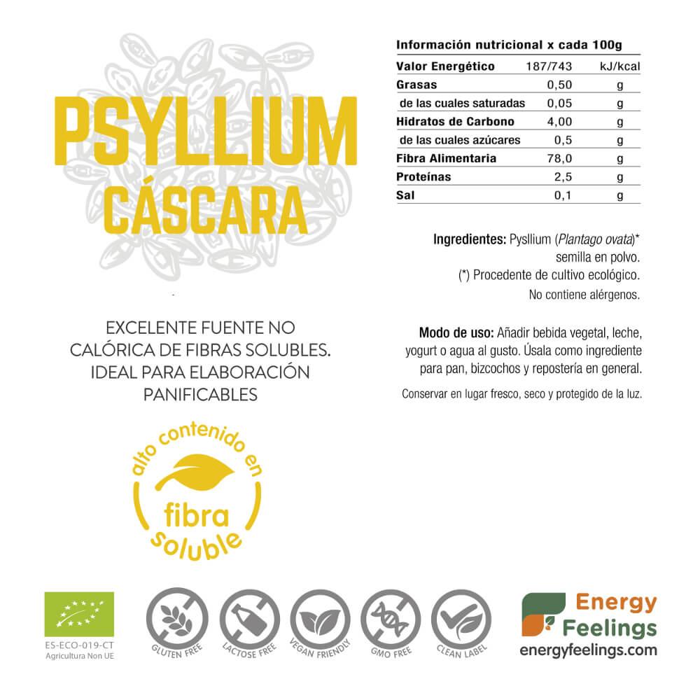 Psylliumskal ECO Energy Feelings 500 g