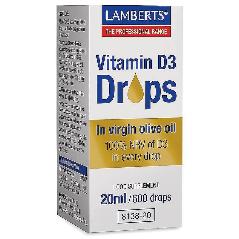 Vitamin D3-droppar, Lamberts