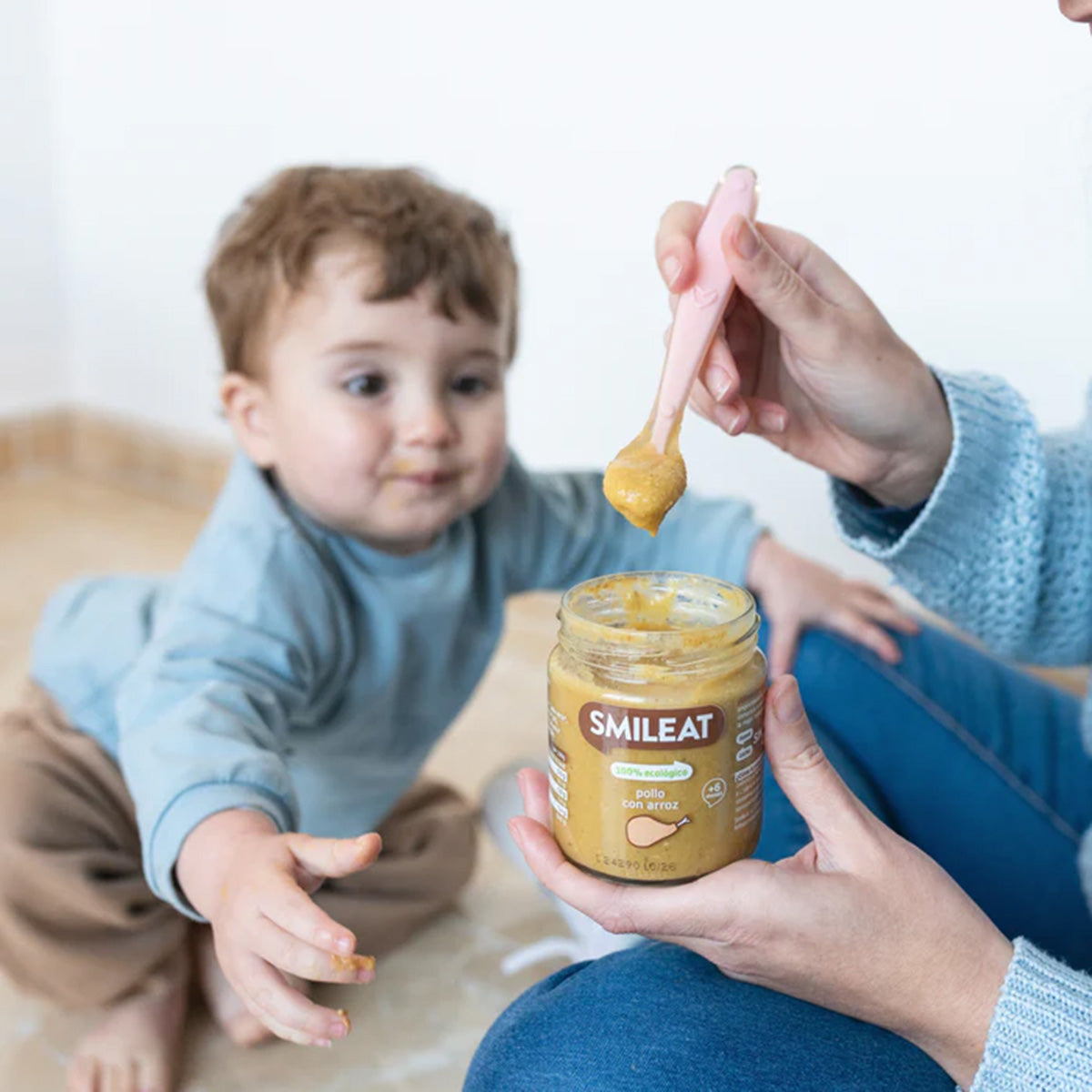 Petit pot BIO poulet et riz +6 mois Smileat, 230 g