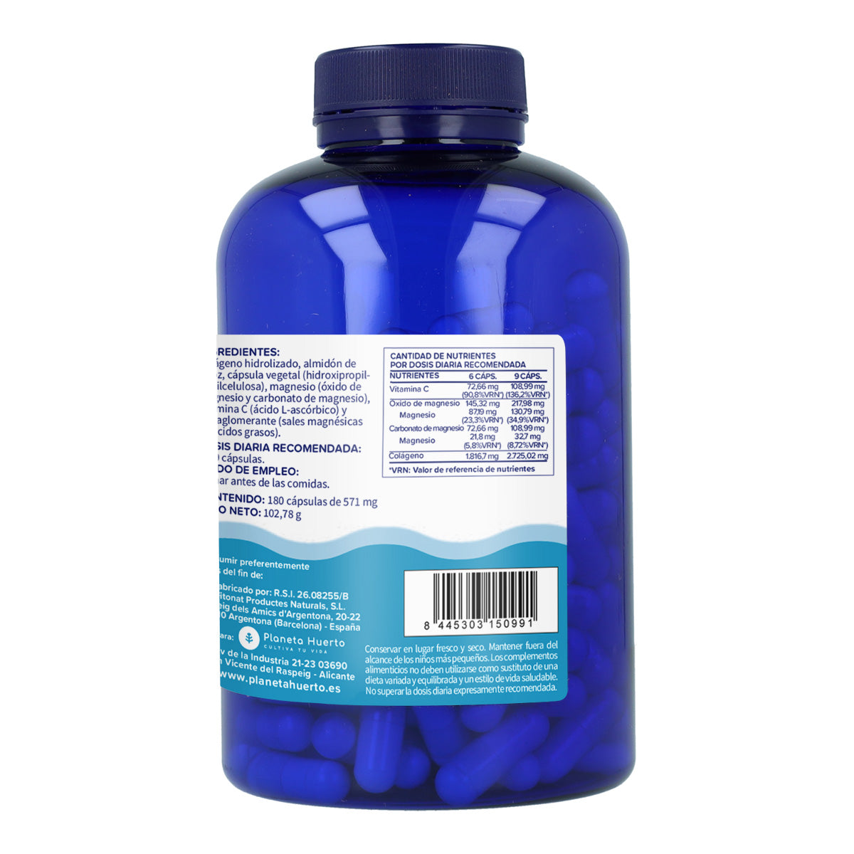 Kolagen Plus Planeta Huerto 180 kapsułek