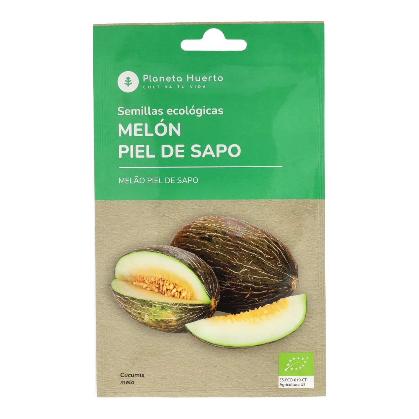 Ekologiska frön av Melon piel de sapo Planet Garden