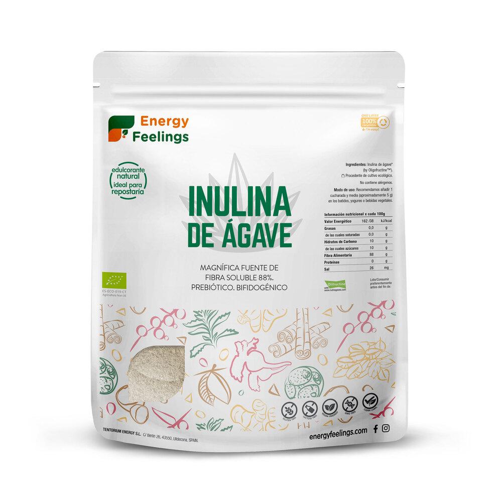INULINA DE AGAVE ECO polvo Energy Feelings (500 g) XL Pack