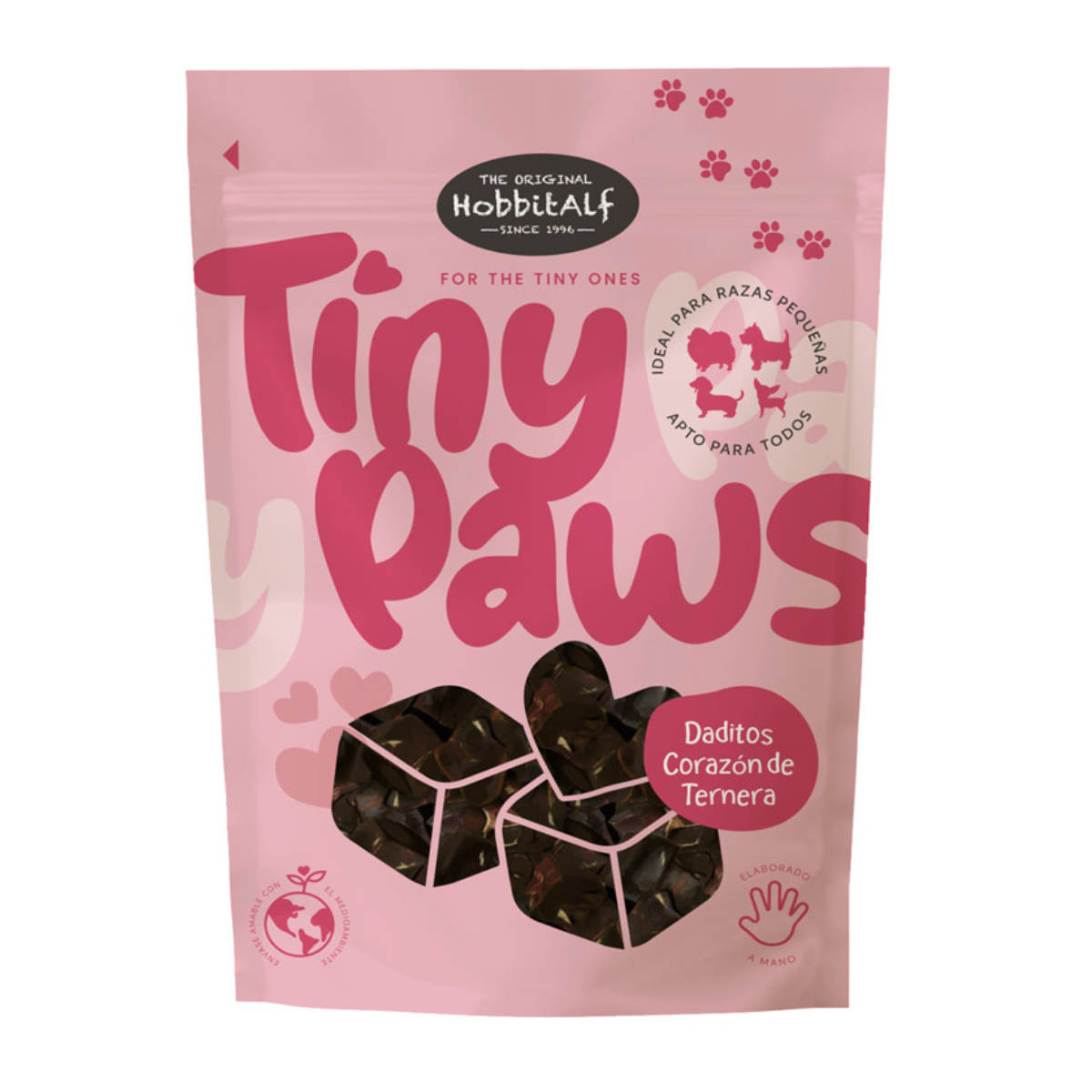 Hobbitalf kalvhjärtatärningar 80 g