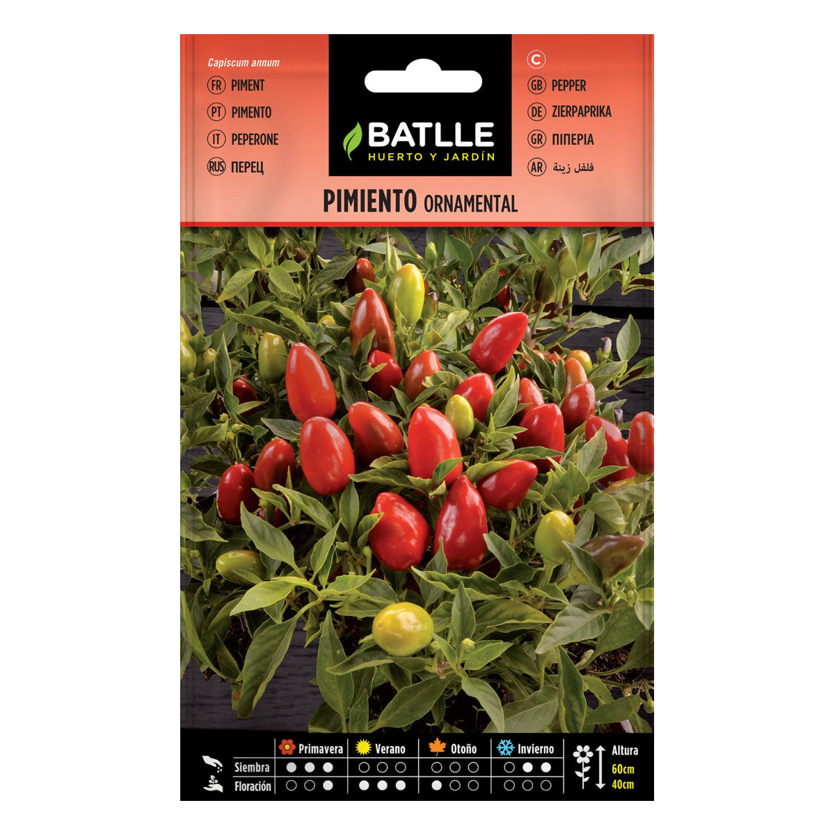 Graines de poivron ornemental