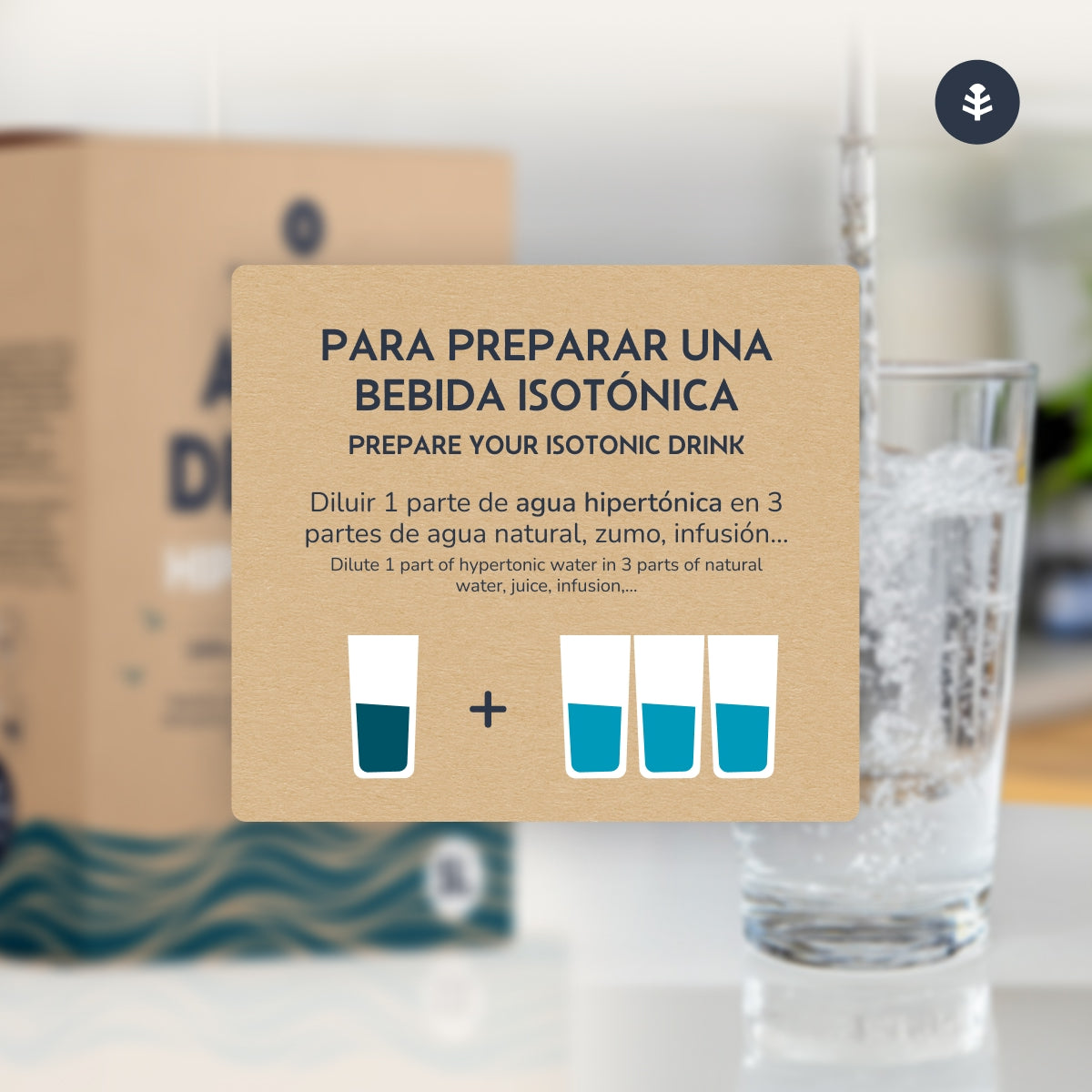Agua De Mar Hipertónica Planeta Huerto 1 L