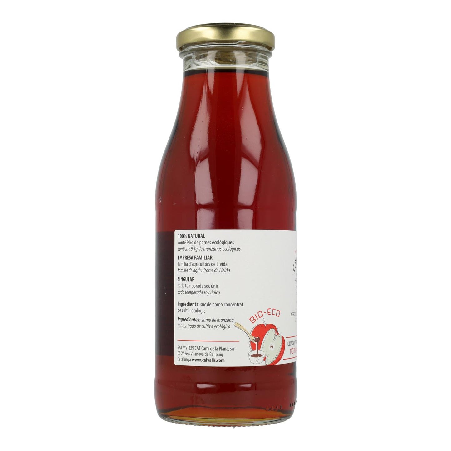 Concentré de pomme Cal Valls, 500 ml