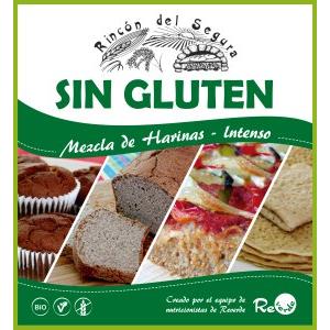 Mélange de farines intenses sans gluten bio 1 kg