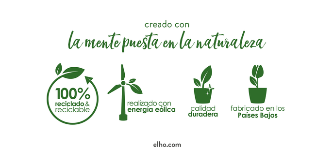 Double pot pour orchidées Brussels orchid duo Elho translucide