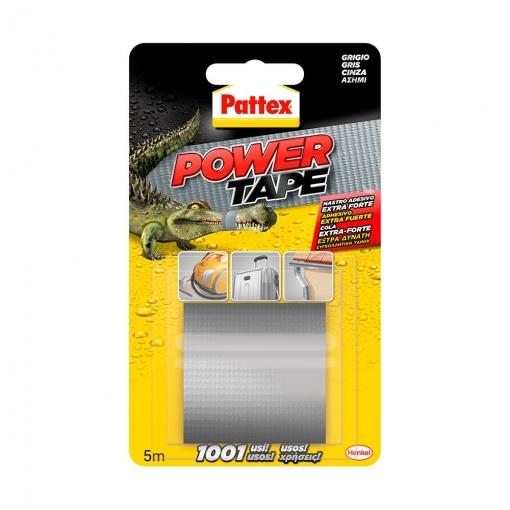 Nastro adesivo Pattex Power Tape Bl 50x5 m. Grigio