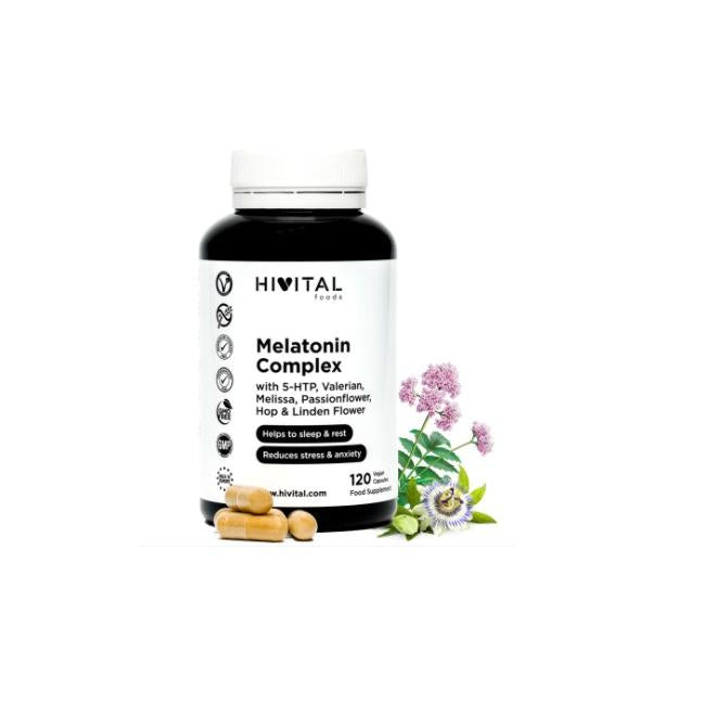 Melatonina Complex Hivital 120 capsule vegane