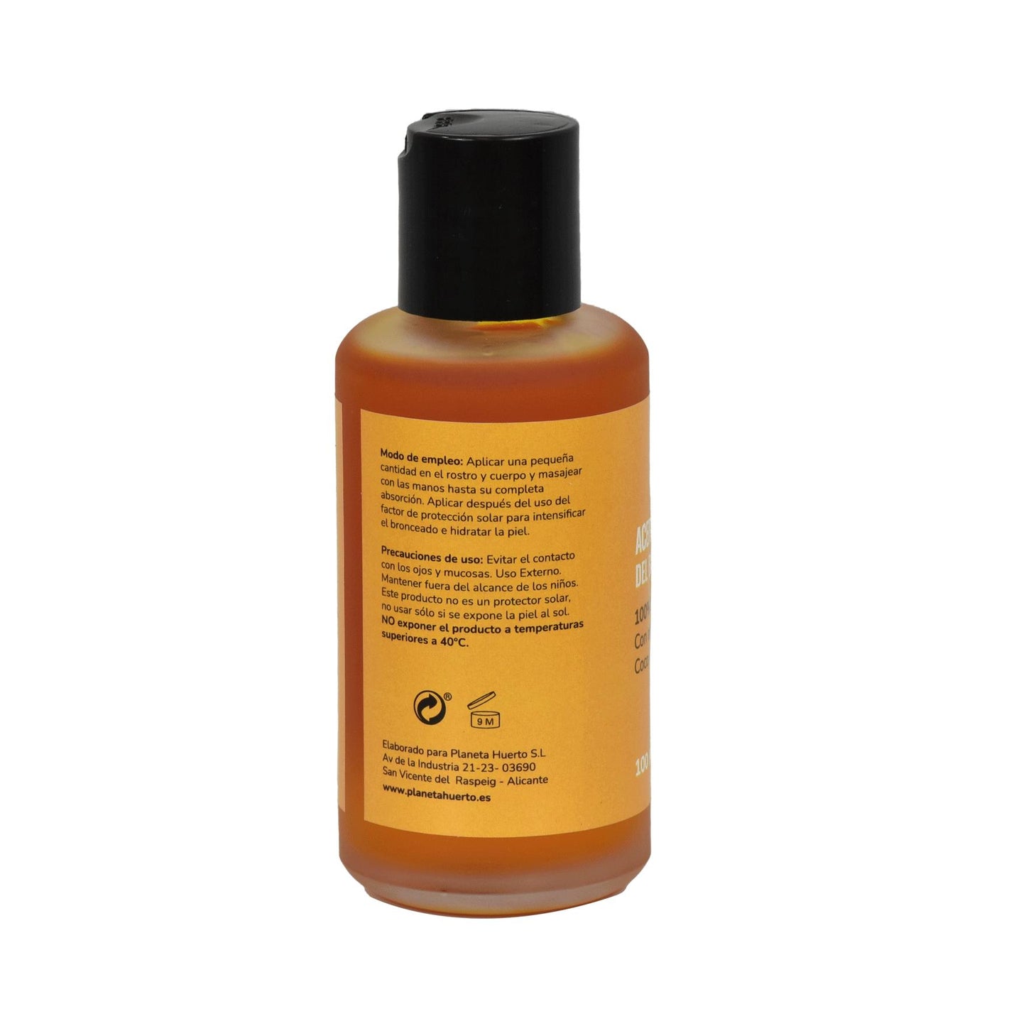 Natürliches Bräunungsöl Planeta Huerto 100 ml