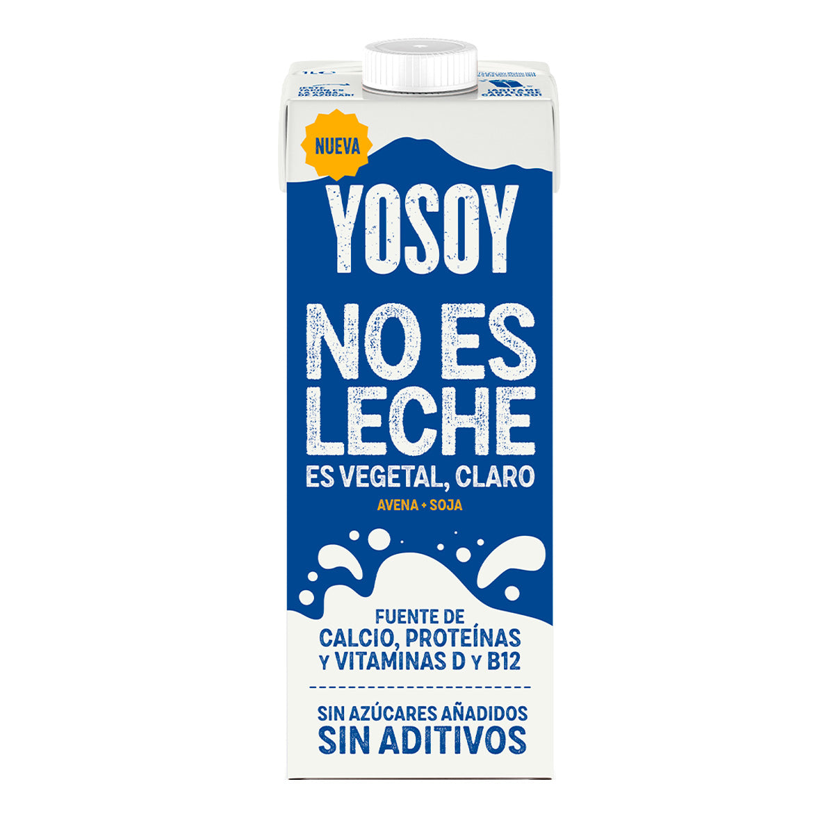 YOSOY NO ES LECHE glutenvrije drank van haver en soja YOSOY 1 l