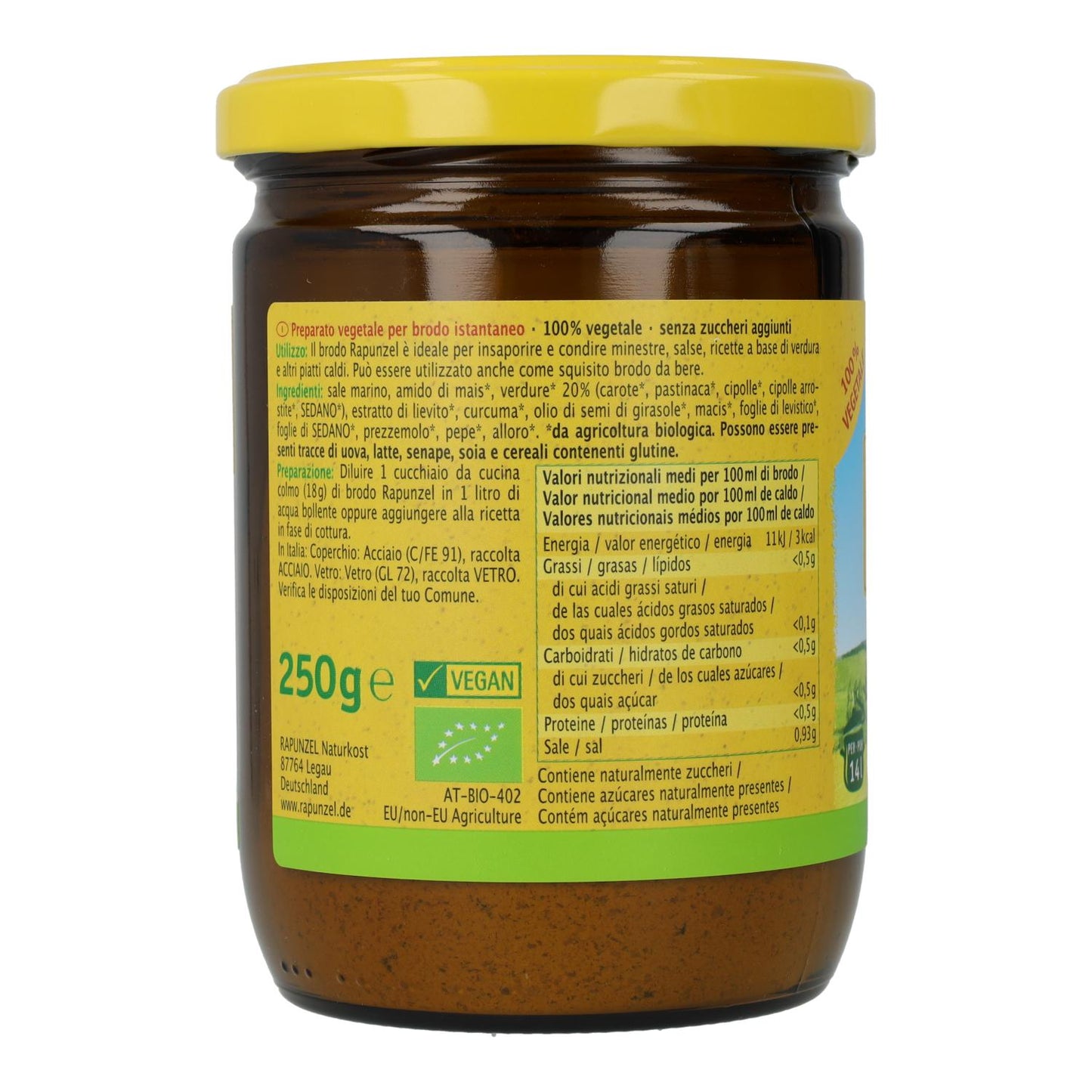 Groentebouillon Rapunzel, 250 g