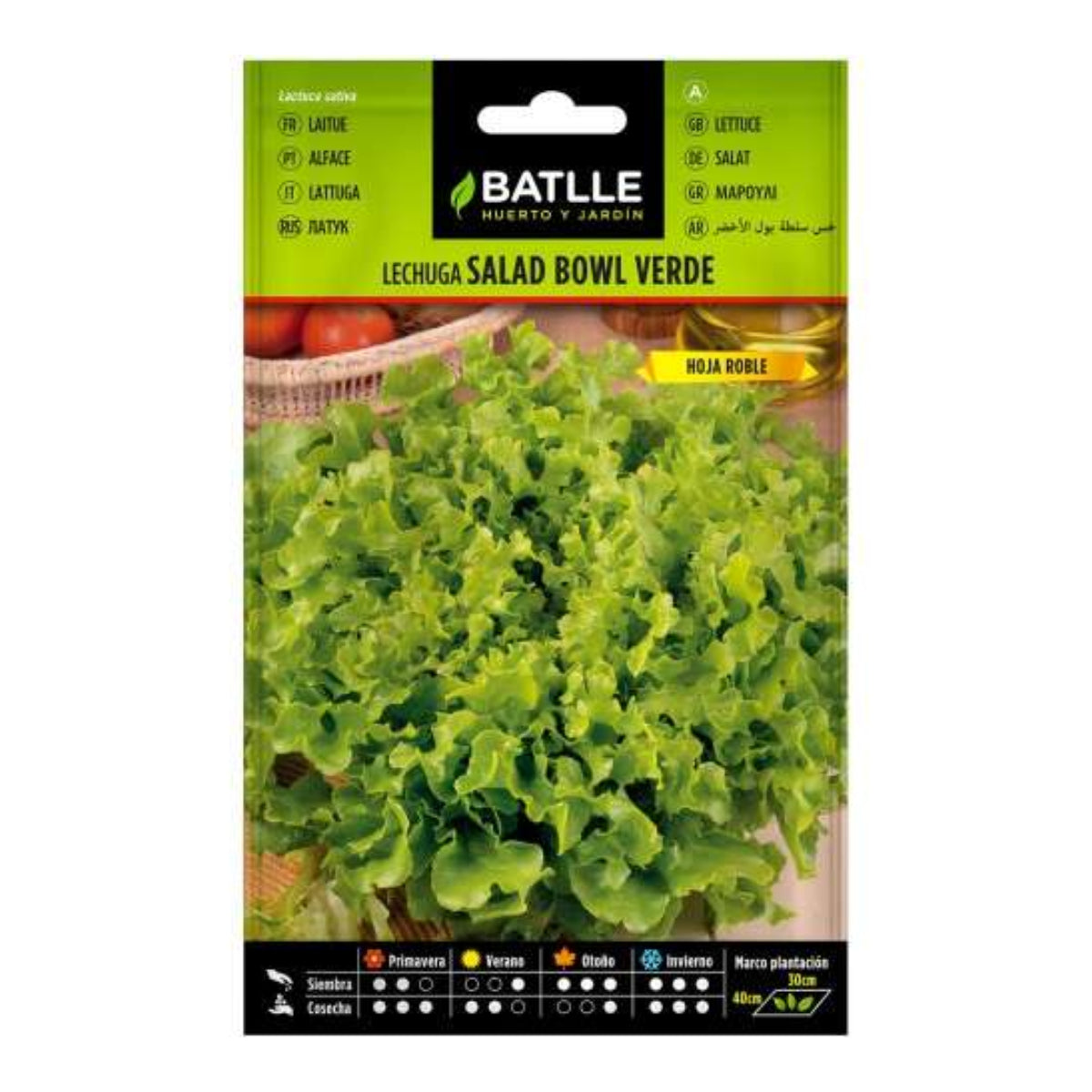Nasiona sałaty Salad Bowl Verde Batlle