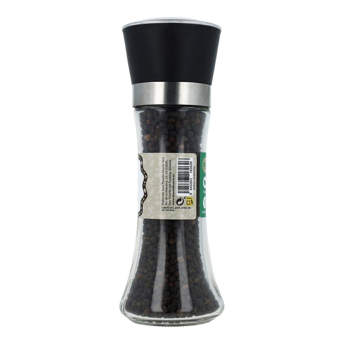 Moulin à poivre noir ECO Planet Garden 90g