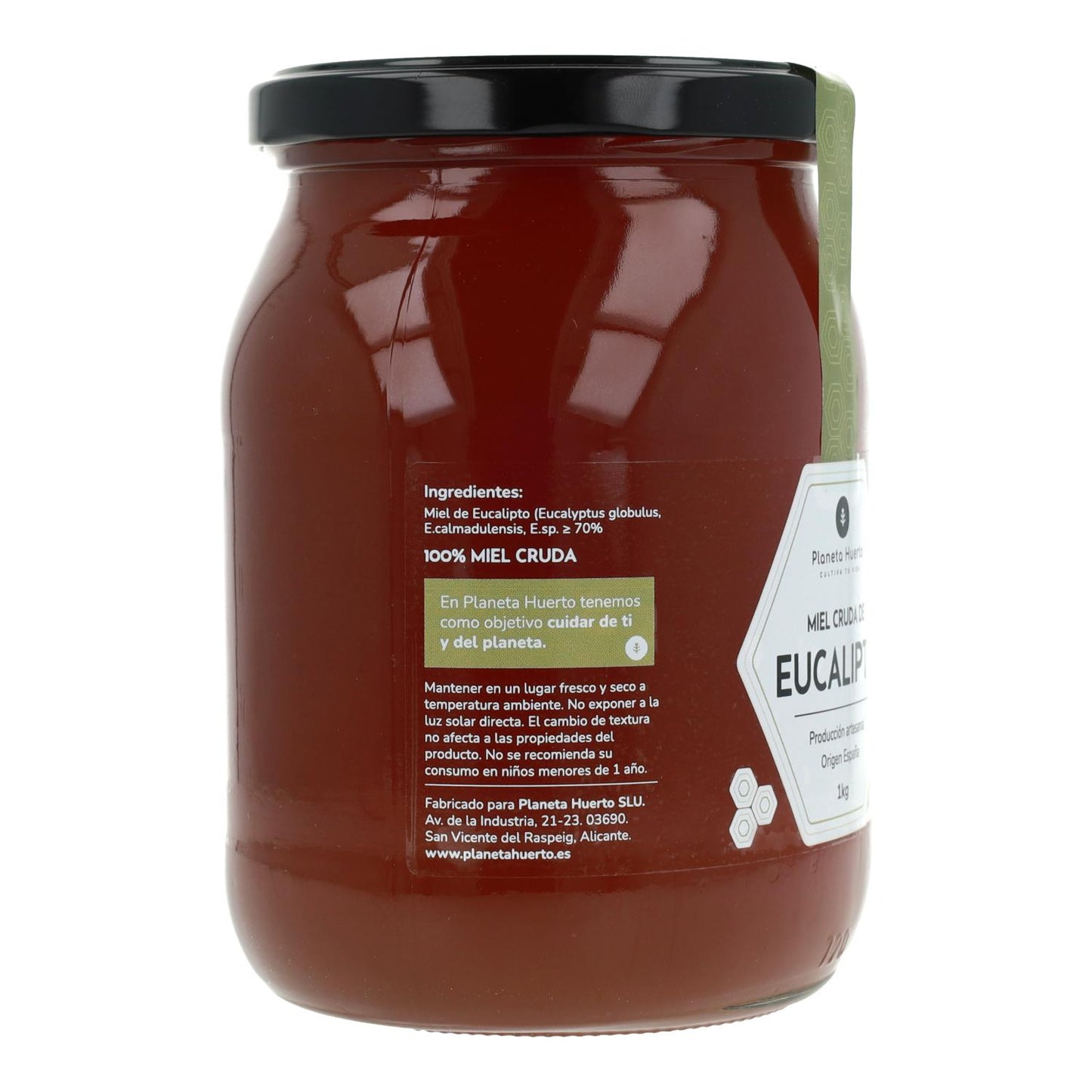 Rauwe eucalyptushoning Planeta Huerto 1 kg