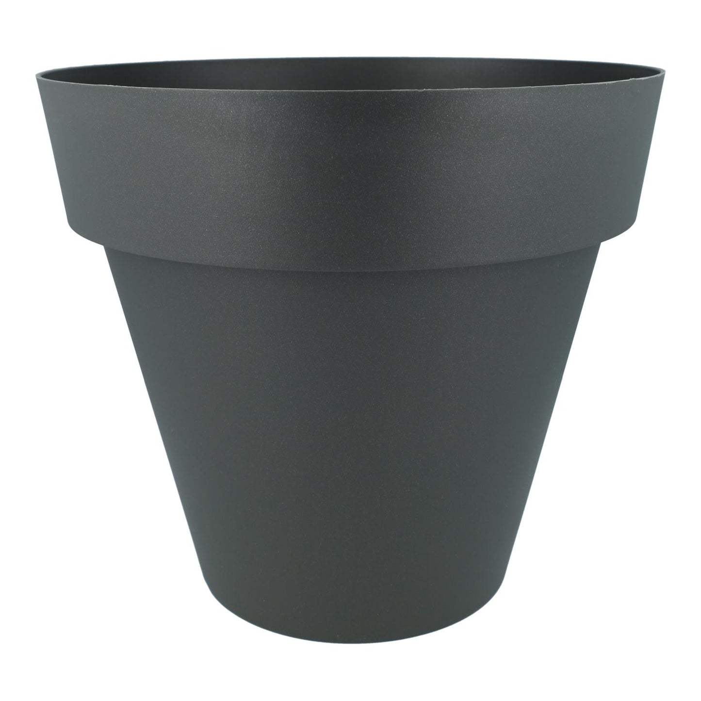 Pot de fleurs anthracite D 22 x 20