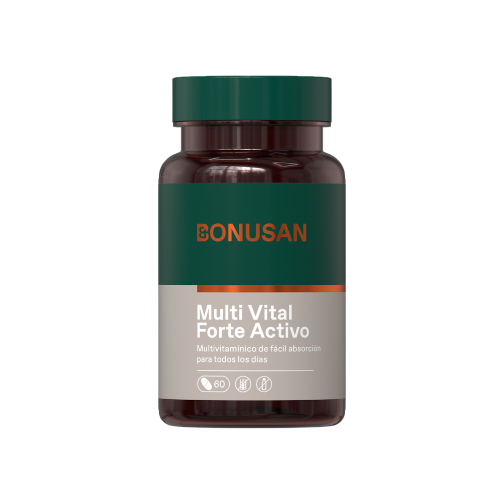 Pack of 2 Multivital Forte Activo, Bonusan, 60 tablets