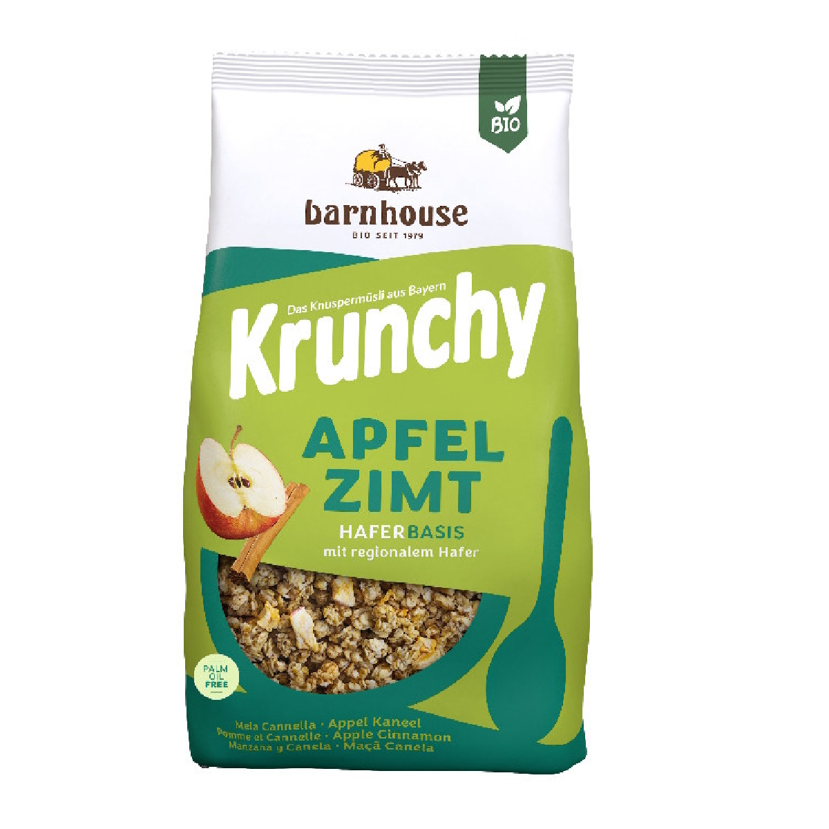 Müsli Krunchy Apfel und Zimt Barnhouse Familienpackung 1,25 kg
