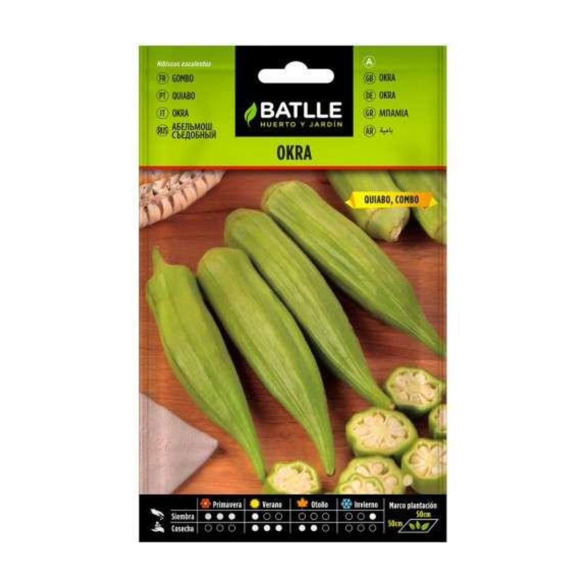Graines d'okra Batlle